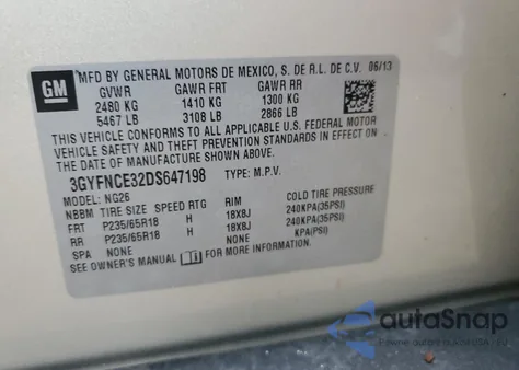3GYFNCE32DS647198